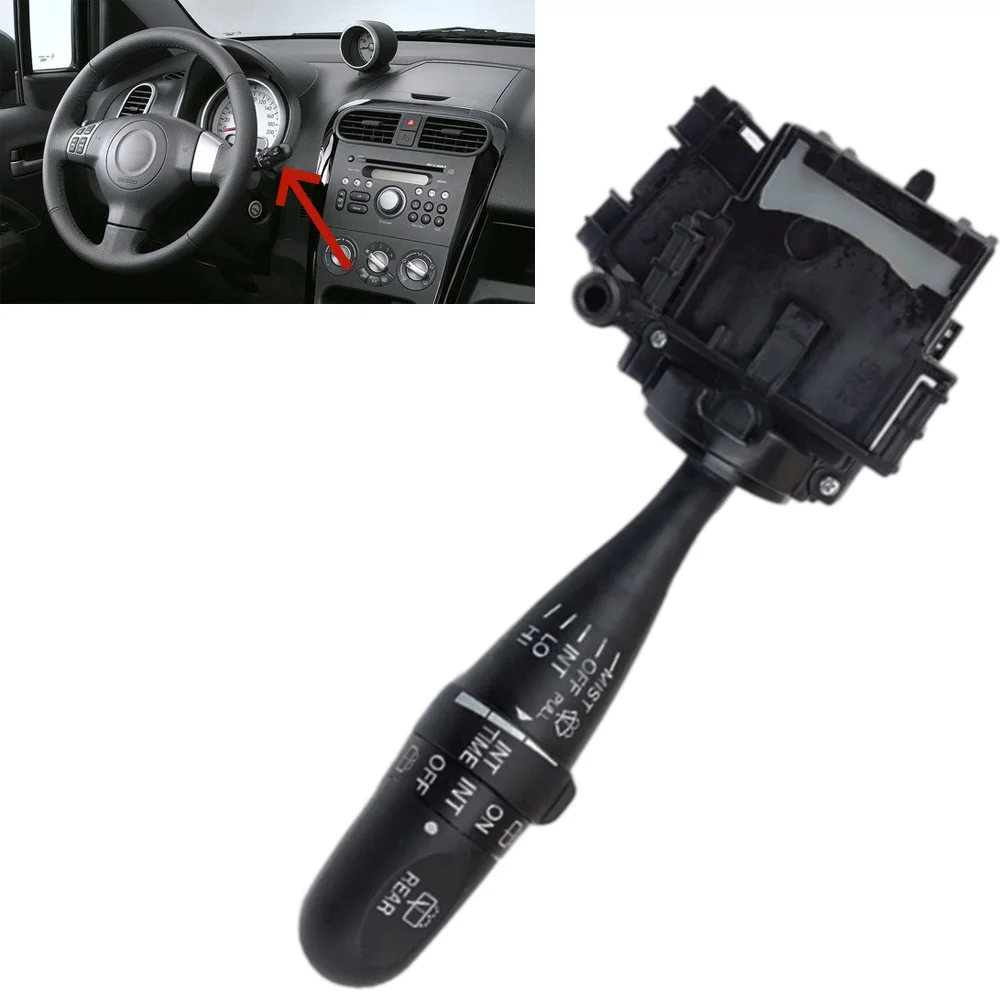 LHD Turn Signal Windshiel Wiper Switch Lever With Interval Time Function For Suzuki Splash SX4 Swift MK3 Escudo Grand Vitara MK2