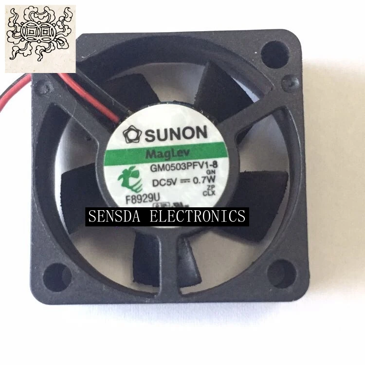 

Jinlingge для 30 мм охлаждающий вентилятор Sunon gm0503pfv1-8 5 В 0,7 Вт 3 см 3010 ультра тихий бесшумный бесшумный охлаждающий вентилятор