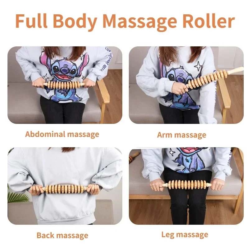 Hout Therapie Roller Massage Gereedschap, Lymfedrainage, maderoterapia Colombiana, Cellulitis Trigger Point Handmatige Spier Release