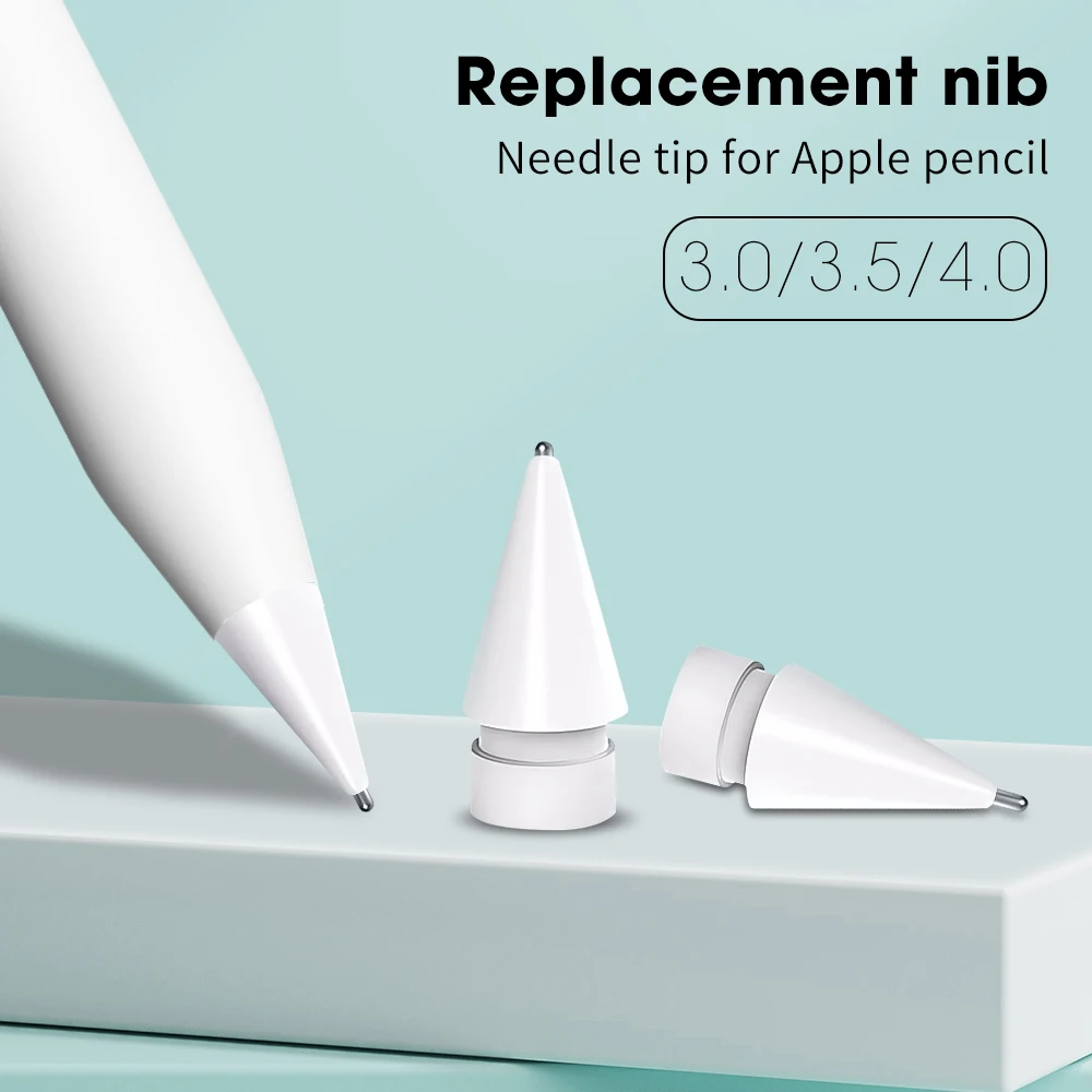 Pencil Tip For Apple Pencil 1st 2nd Generation Anti-wear Spare Nib Replacement Penpoint For Iphone IPAD Touch Pencil Tip