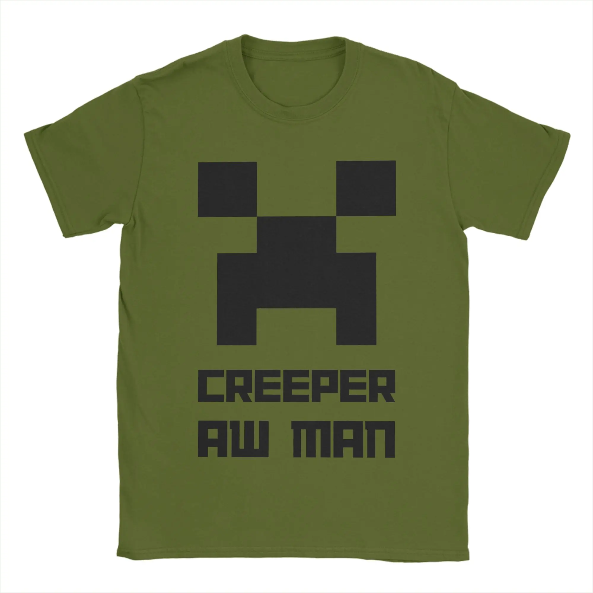 Camiseta Creepers Aw Man para hombres y mujeres, camisetas de algodón Harajuku, cuello redondo, manga corta