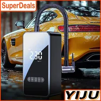 Car Mounted Wireless Digital Display Inflation Pump Portable Wireless Air Pump 4000mAh Portable Tire Inflator for Electric Cars