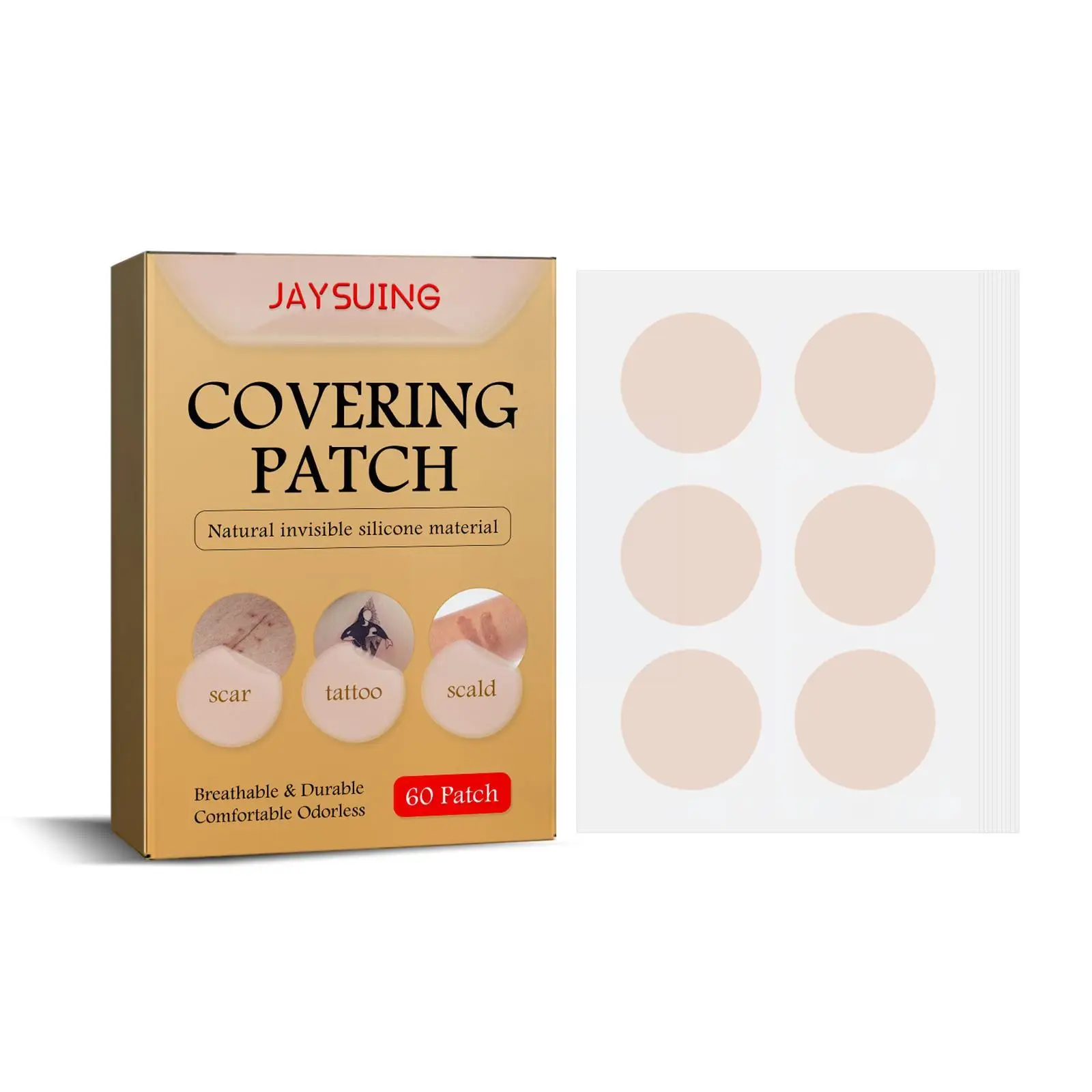 Haut unsichtbare Concealer Patch Aufkleber atmungsaktive Tattoo-Simulation wasserdichte haut freundliche Narbe Haut abdeckung Make-up st t2o4