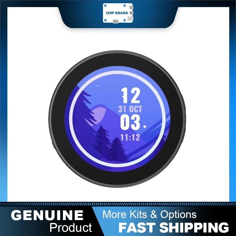 

Waveshare RP2350-Touch-LCD-1.85C, RP2350 1,85-дюймовый сенсорный круглый ЖК-экран, макетная плата, 360 × 360, 65 тыс. цветов