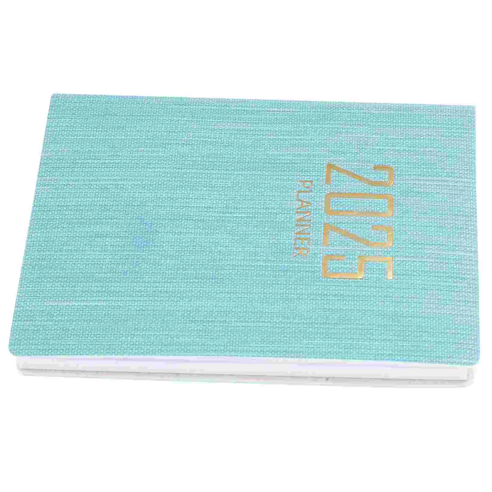 

2025 Weekly The Notebook Schedule Conference Agenda Budget Tracker Planning Calendar Sky-blue Work