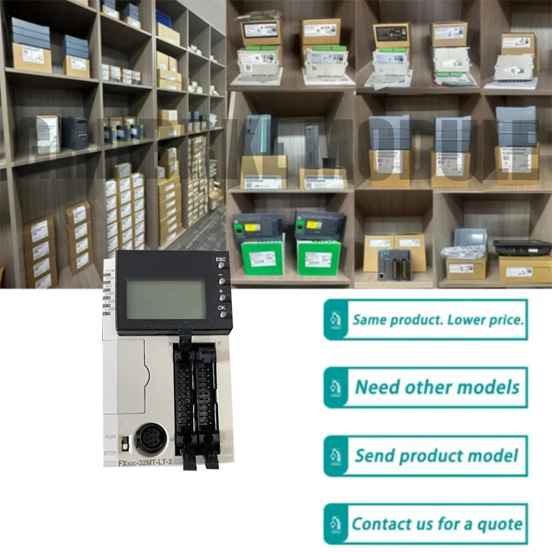 New Original FX3UC-32MT-LT-2 PLC Base Unit