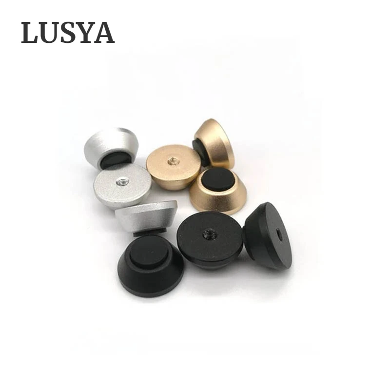 Aluminum CNC HIFI Audio Speaker Spikes Aluminum alloy Chassis Case Foot Pad Anti-shock Shock Absorber Isolation Nail