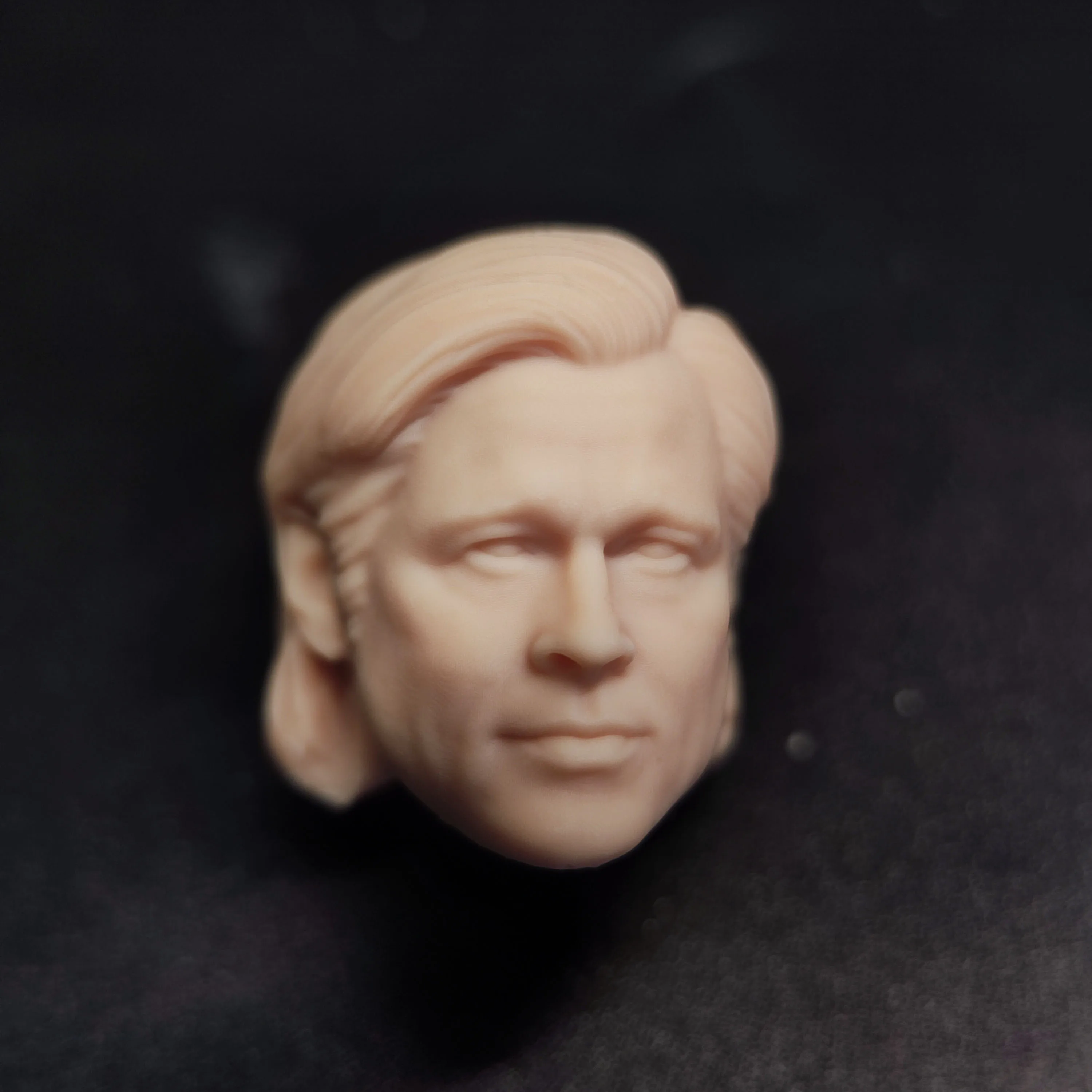 

HL1760 DIY Индивидуальные 1/18 1/12 1/10 Брэд П Длинные волосы Неокрашенная голова Скульптура для фигурки 3,75 дюйма 6 дюймов 7 дюймов SHF ML Mafex Mez NECA Mcf