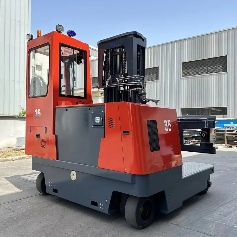 New Multi Directional Electric Forklift 2Ton 2.5Ton 3Ton Multi-direction Reach Forklift Truck For Metal Material Retail Handling