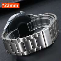 Men Titanium Strap for Huawei Watch 4/4 Pro GT5 GT4 46mm Smart Watch 22mm Band for Amazfit Balance T-REX 3 Oneplus Watch 2 2R
