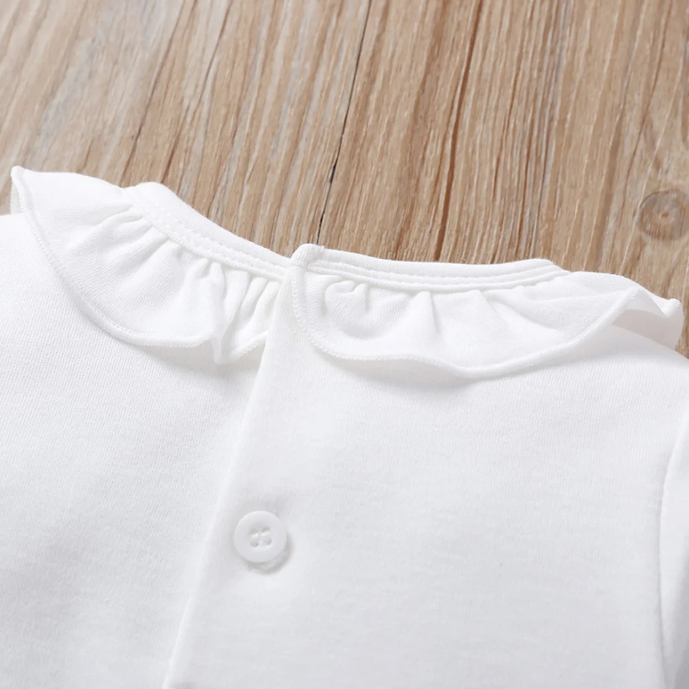 

Baby Jumpsuits Long Sleeve Cotton Clothing Set for Newborn Infant Toddlers Soft Breathable Outfit for Holiday Beach Party