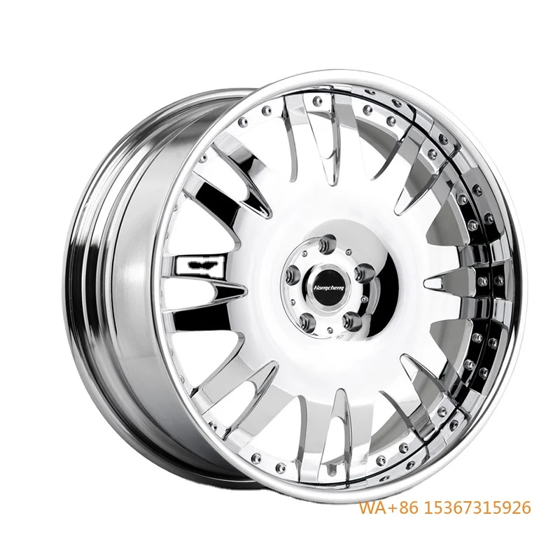 

18-21-дюймовые двухсоставные кованые диски с глубоким конкавом и спицами из сплава 6061-T6 для высокопроизводительных внедорожных легковых автомобилей