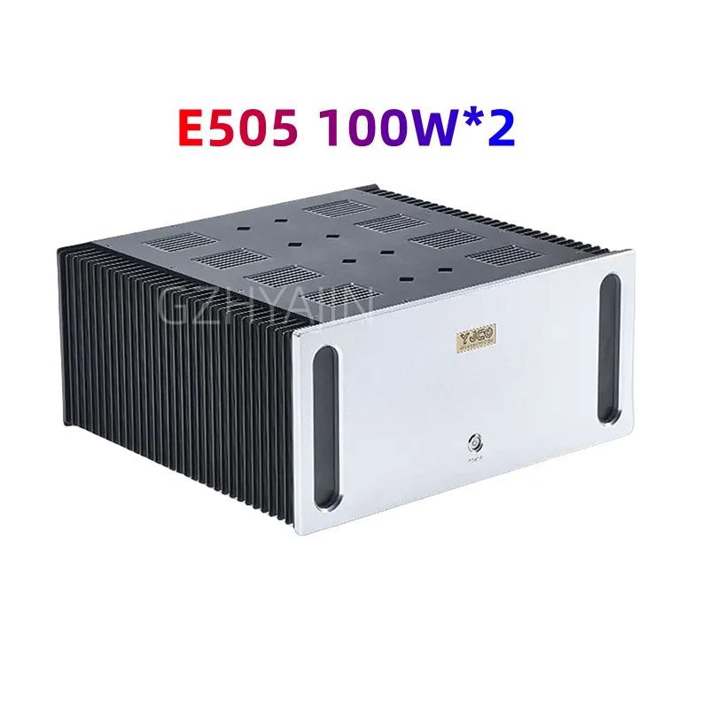 

NEW E505 100W*2 HiFi fever gold seal Class A pure power amplifier High-end professional AP test reference gold voice