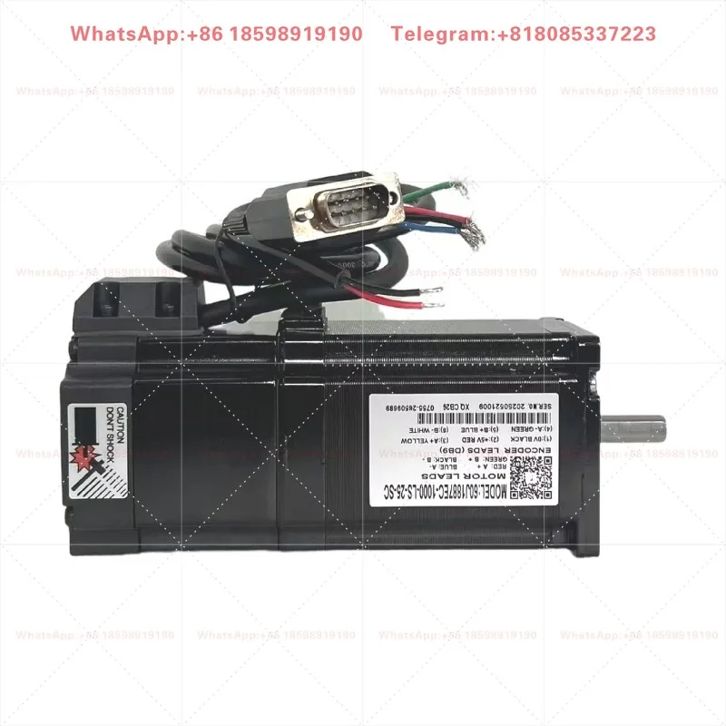 60J1887EC-1000-LS-25-SC 3NM closed-loop 60 two-phase stepper brake motor, industrial motor accessories