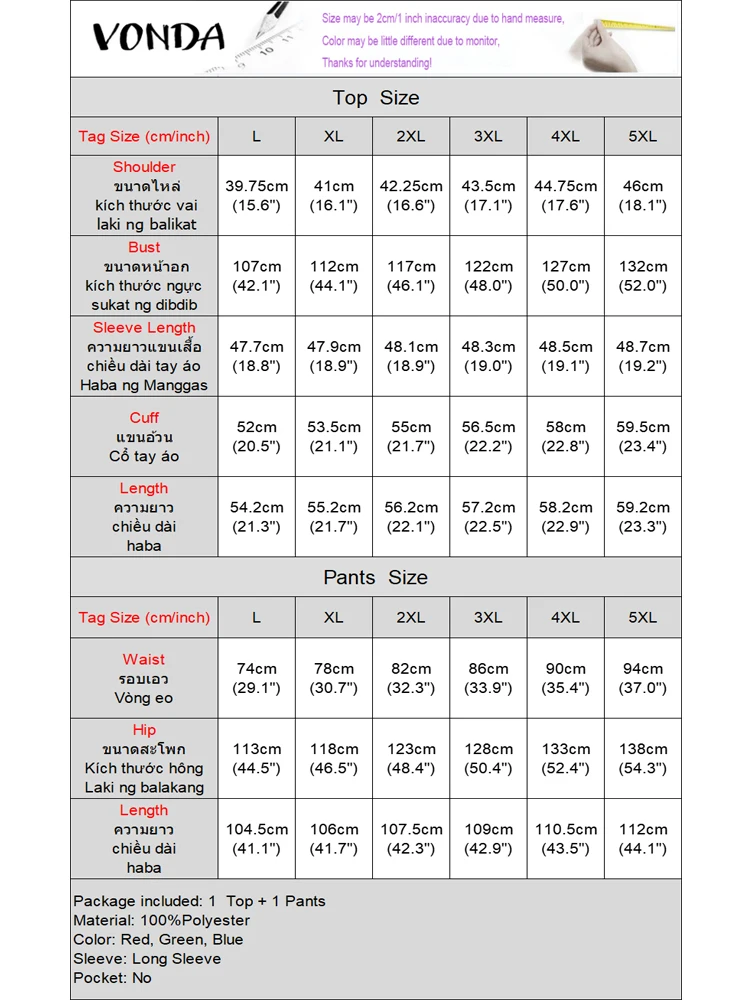 حجم كبير 5XL فوندا النساء البوهيمي 2 قطعة وتتسابق الخريف 3/4 كم قمصان الموضة بنطال ذو قصة أرجل واسعة طباعة خمر بانت مجموعات 2 قطعة