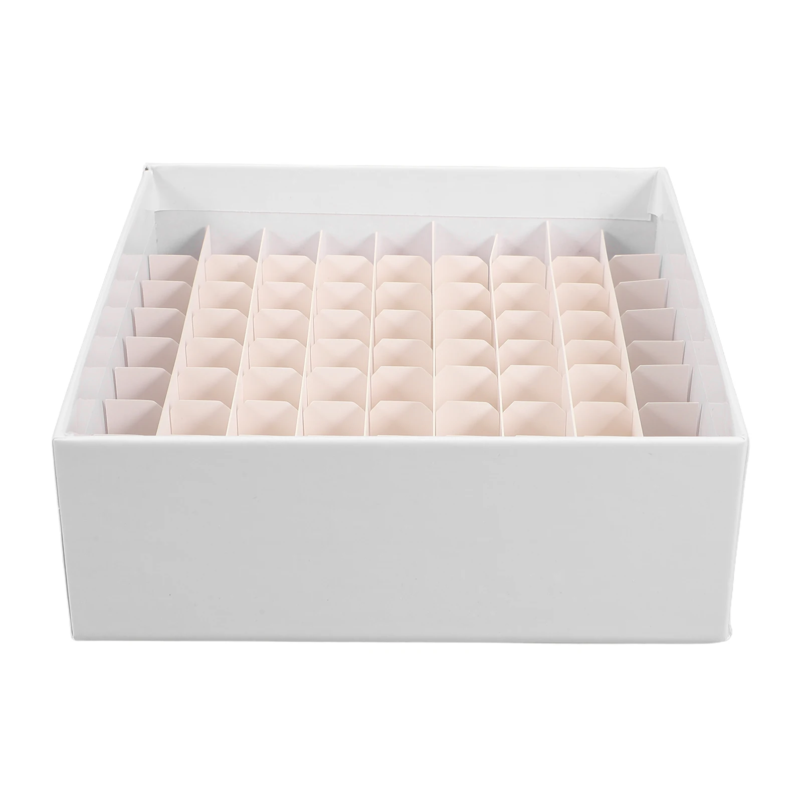 

Tube Box Sturdy Cardboard Flip-Top Freezer-Compatible Lab Storage For Sample Preservation Cryogenic Container