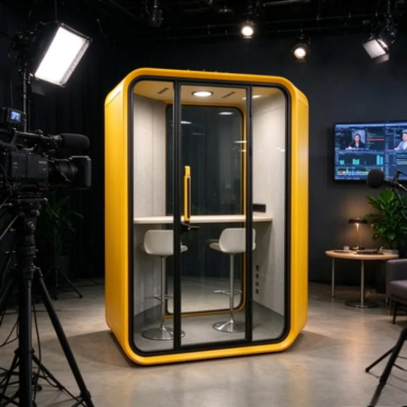 35db Soundproof Music Booth Sound Proof Piano Room Soundproof Mini Musical Instrument Room With Power Supply