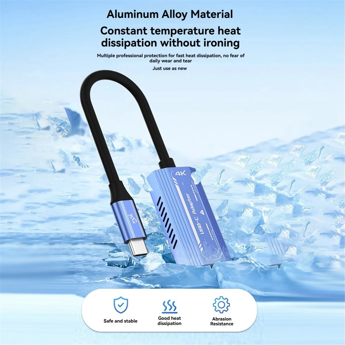 

Конвертер для очков VR USB Type C в совместимый адаптер для/воздушных очков AR, конвертер 4K @ 60 Гц для коммутатора//-AA78