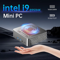 2025  NEW Portable Mini PC Windows 11 Intel Core i9 8950HK Family Computer Dual WIFI 6 BT5.2 4K HD Mini Gaming Pc Desktop