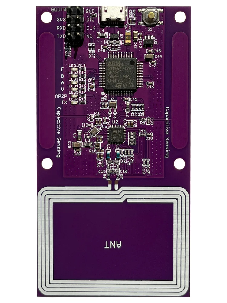 

ST25R3911B NFC Dev Board with STM32L4 MCU Open Source Module for RFID/IoT Projects Supports STM32 & ST25DV