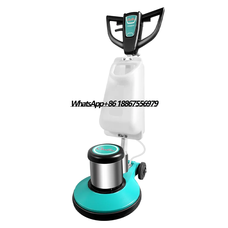 

Multifunctional 1500W 175rpm Floor Tile Carpet Cleaning Machine 17inch Floor Sweeper Scrubber With Butterfly Plastic Handle