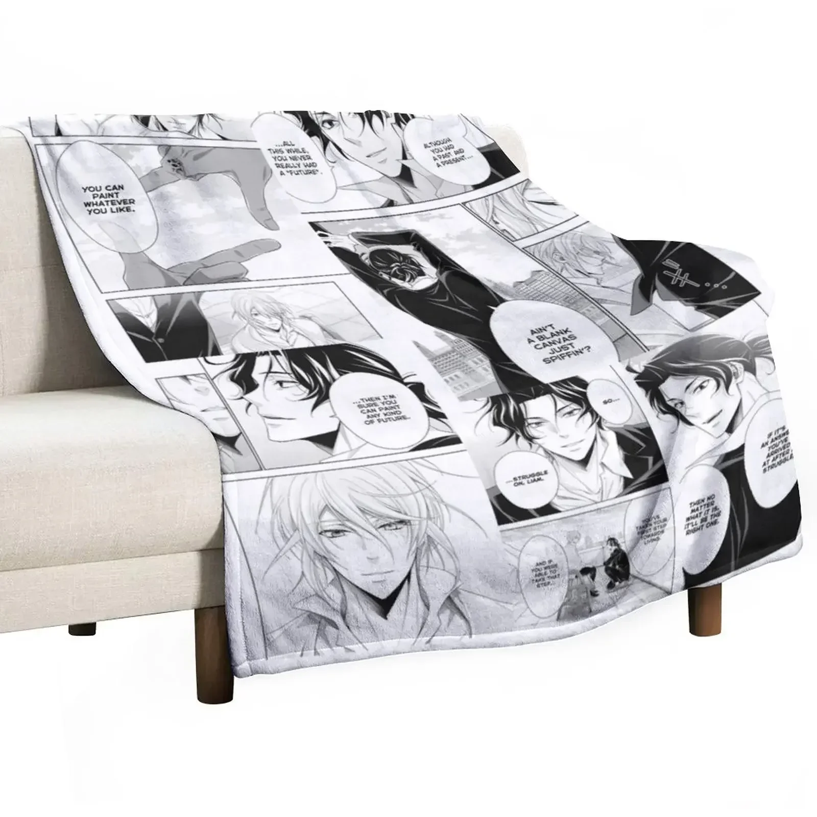 Moriarty the patriot Throw Blanket Foldable Soft Warm Blanket for Outdoor Use