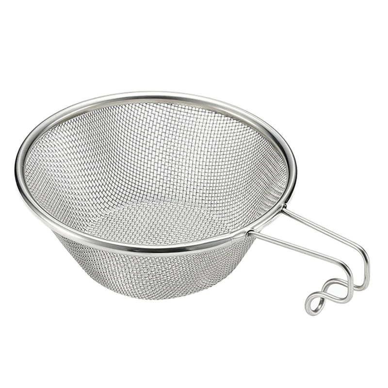 

Camping Tea Strainer Camping Net Spoon Stainless Steel Tea Strainers Glass Scoop Filter For Picnic Hiking