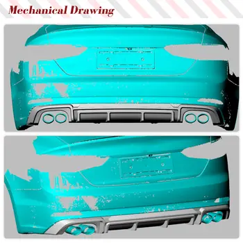 10 best sales 奧迪A5擴散器 - №7