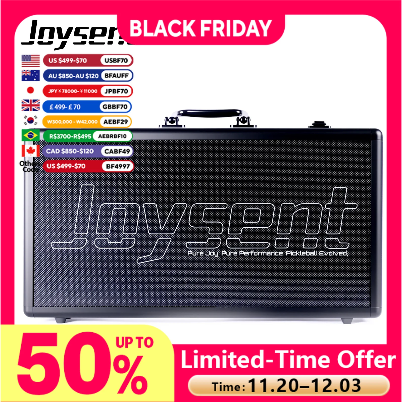 アルミニウム製ピクルボールパドルケースでスタイリッシュにパドルを保護 – ジョイセント アルミニウムケース（本格的なピクルボールプレーヤー向け）