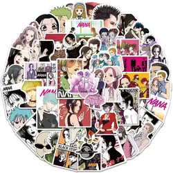 50Pcs Hot Anime NANA Stickers Waterproof Toy Sticker For Car Motorcycle Phone Skateboards Laptop Luggage Pegatinas Gift Decals