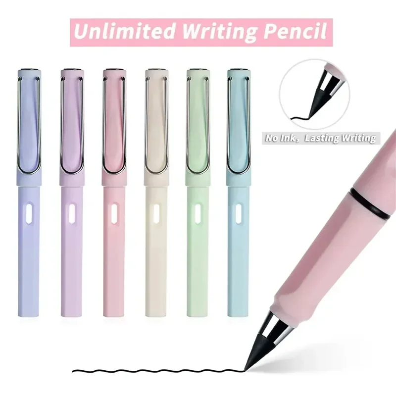 Eternal Pencil Unlimited Writing No Ink Pen Pencils for Writing Art Sketch Stationery Kawaii Pen School Supplies