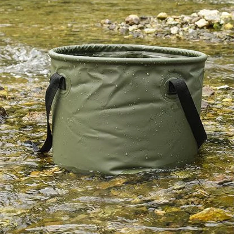 

DW-Camping Folding Bucket Multifunctional Portable Fishing Bucket Telescopic Vehicle-Mounted Water Bucket