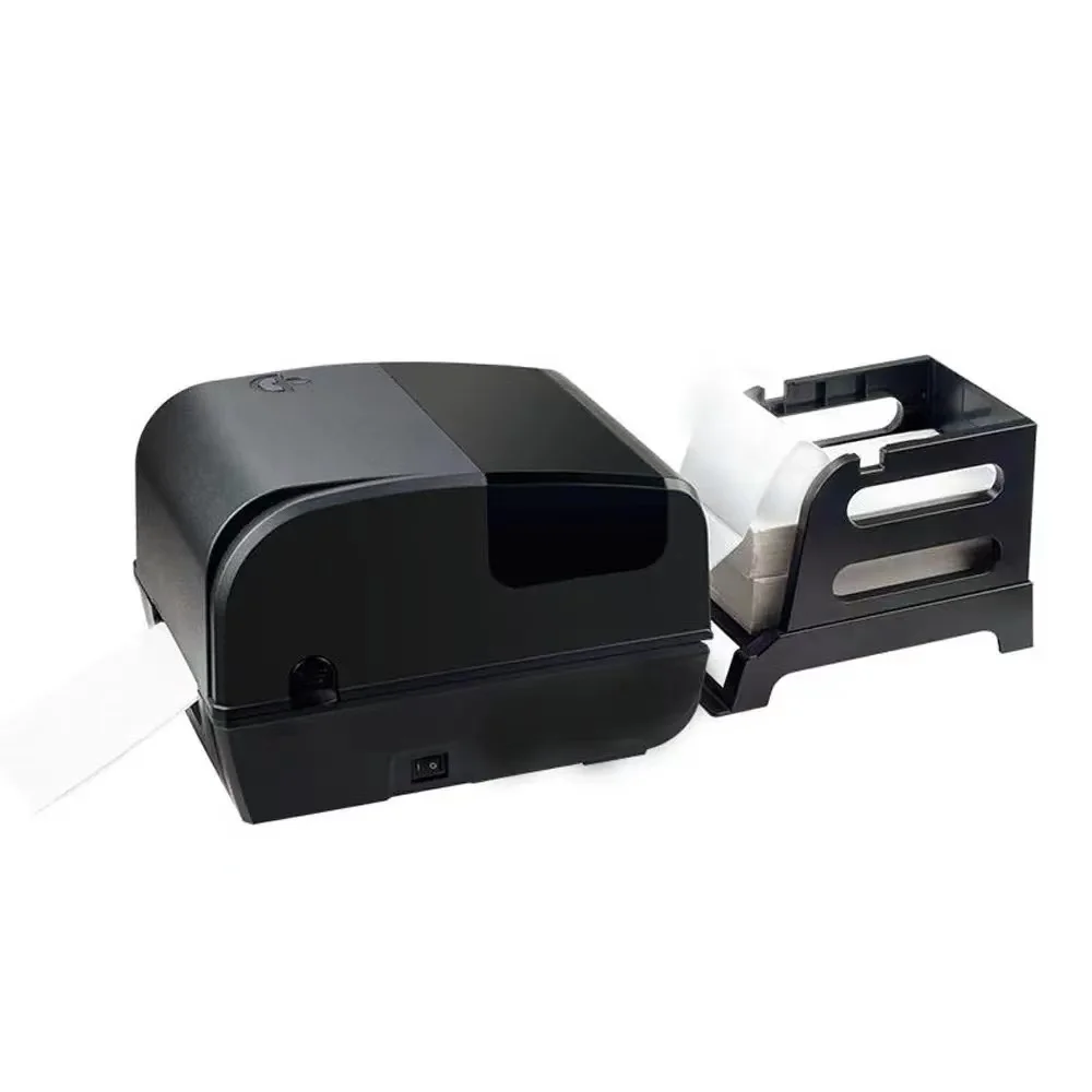 Thermal Transfer Label Printer With Ribbon Roll Print UV PVC Self Adhesive Stickers Coated Paper Matte Silver Paper