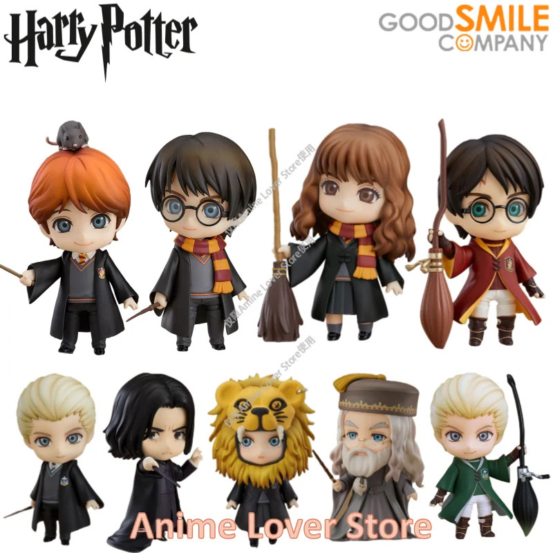 In Stock Original Good Smile Company GSC Nendoroid Harry Potter Ron Weasley Hermione Jean Granger Draco Malfoy Anime Figure Toys