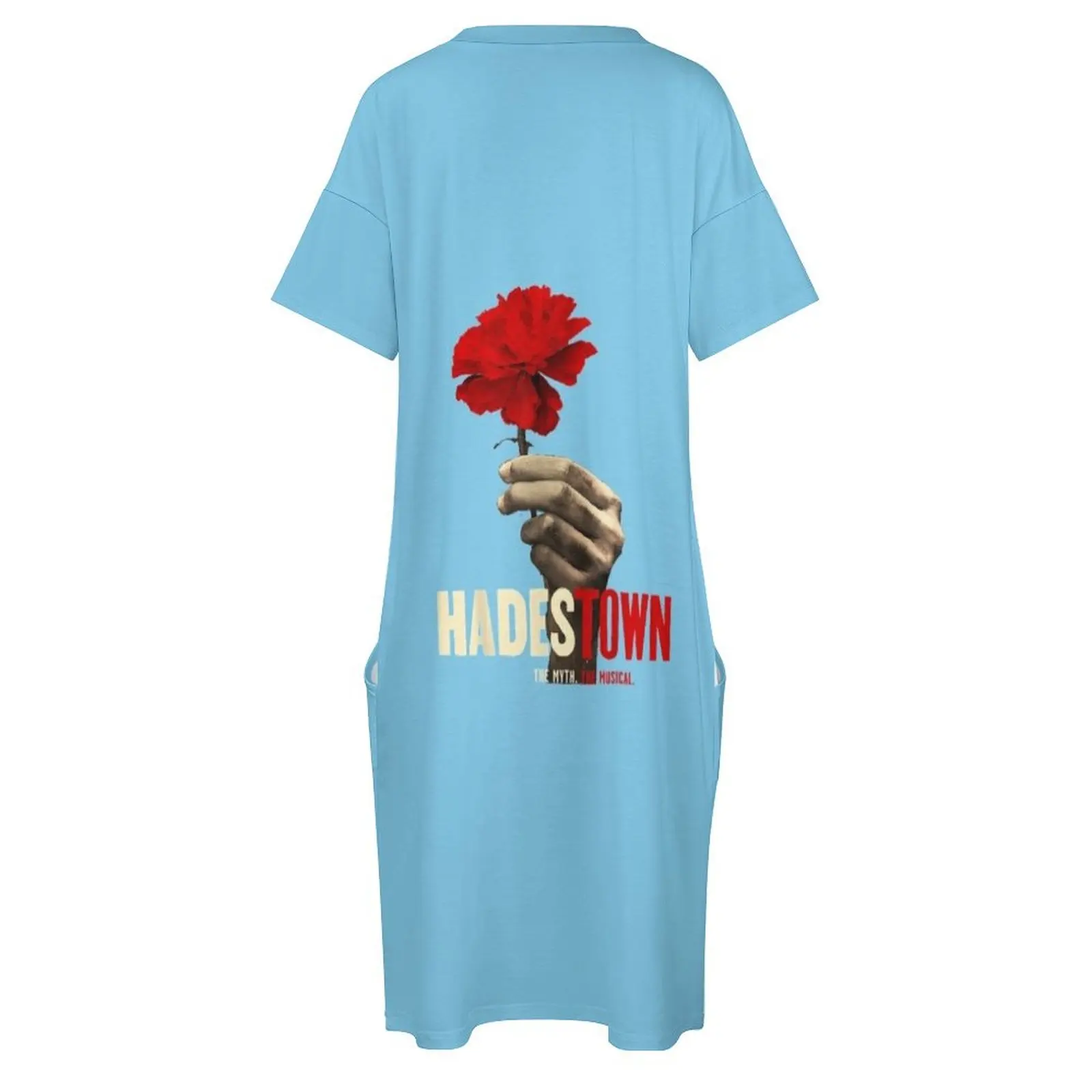 Hadestown - Hadestown flower - Hadestown The Musical Classic T-Shirt Loose Pocket Dress womens dress african dresses for woman