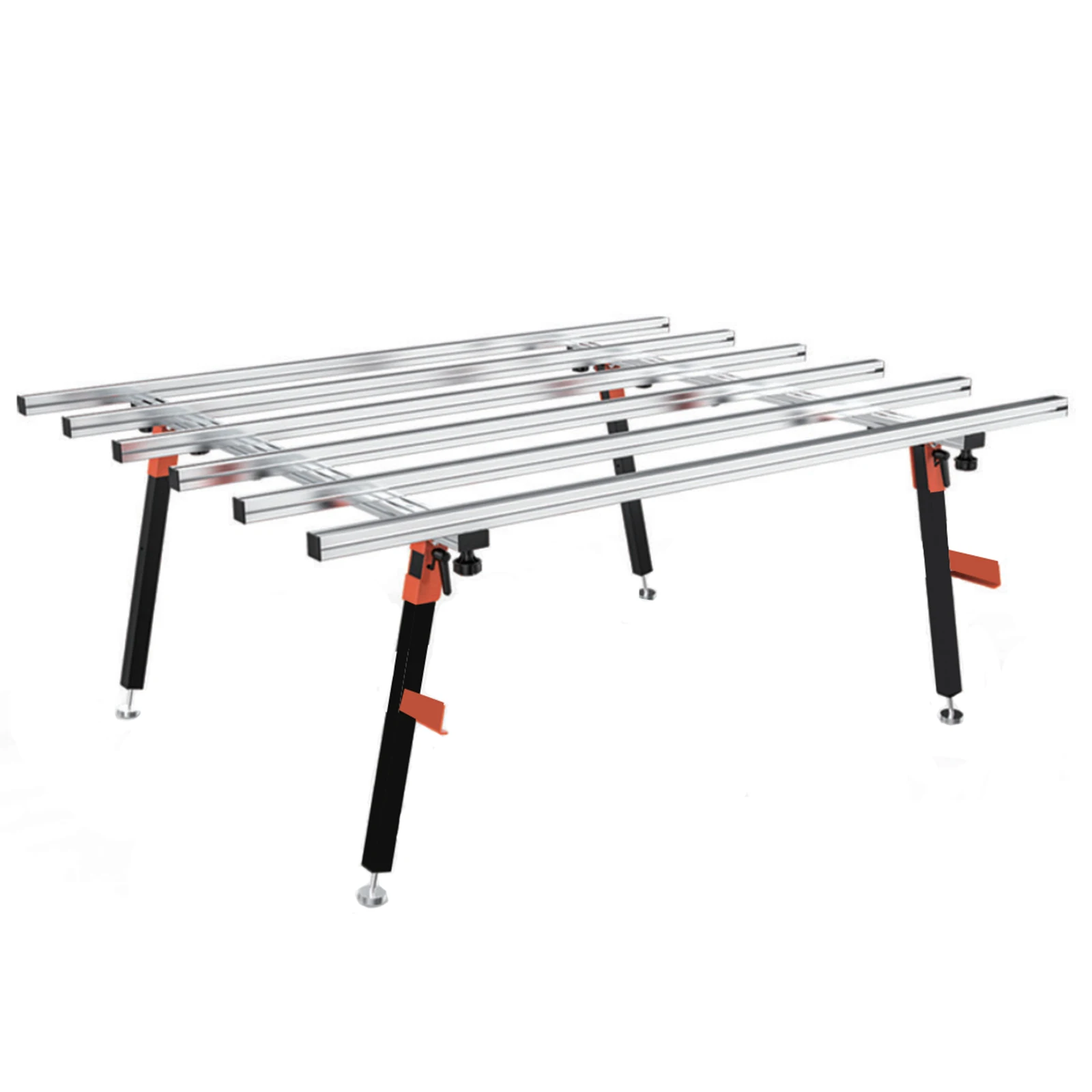 For MUFASHA HT180  Large Marble Platform Tile Cutting Work Table  180cm Aluminium workbench slab table tiling construction tools