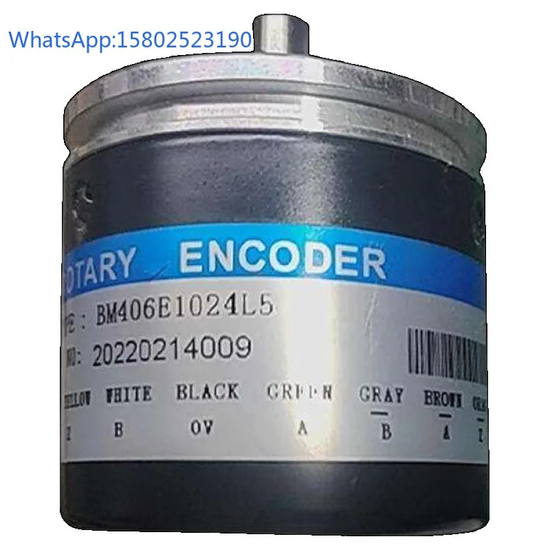 BM406E1024L5 Incremental Photoelectric Rotary Encoder 300-360-500-600-1000-1500