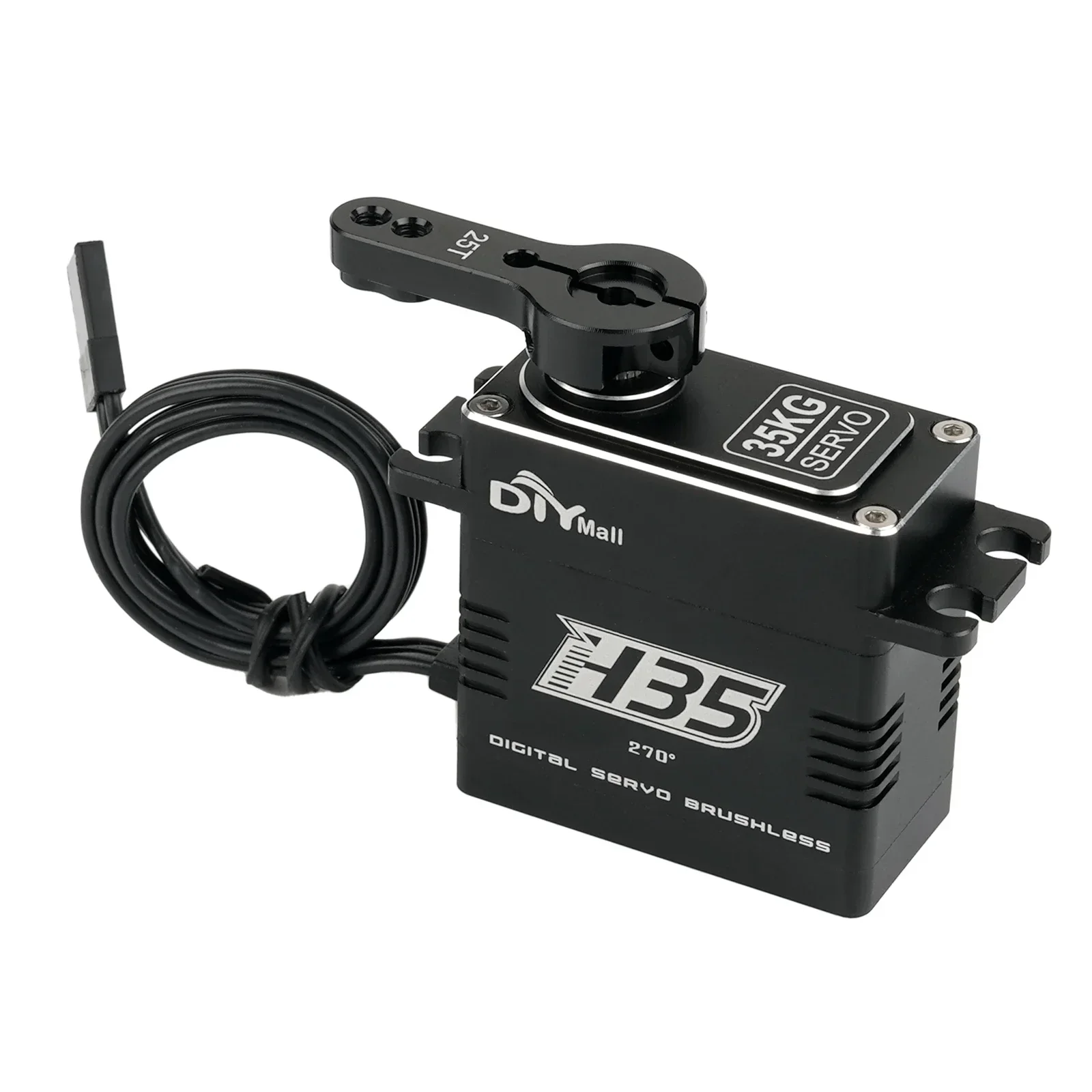 Servos digitales de Metal de 35kg, Motor sin escobillas resistente al agua de alto Torque, engranaje de Metal, Servo RC para coches RC 1/10 1/8, barco sobre orugas, avión