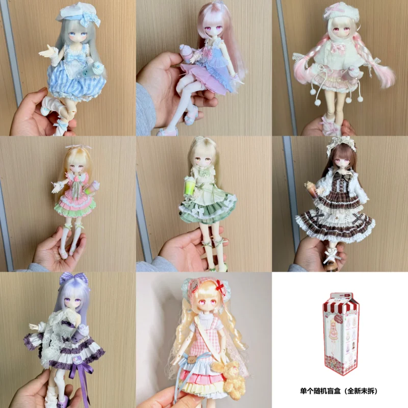 

New Momotale Four Seasons Tea Tales Series Bjd Blind Box Mystery Box Caixa Caja Dolls Gift Anime Figure Toys Desktop Ornament