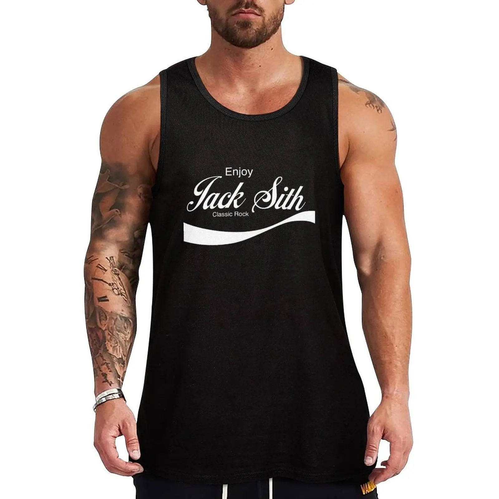 Jack Sith cola Tank Top Stretch Tank Top Flexible Fit Casual Sleeveless