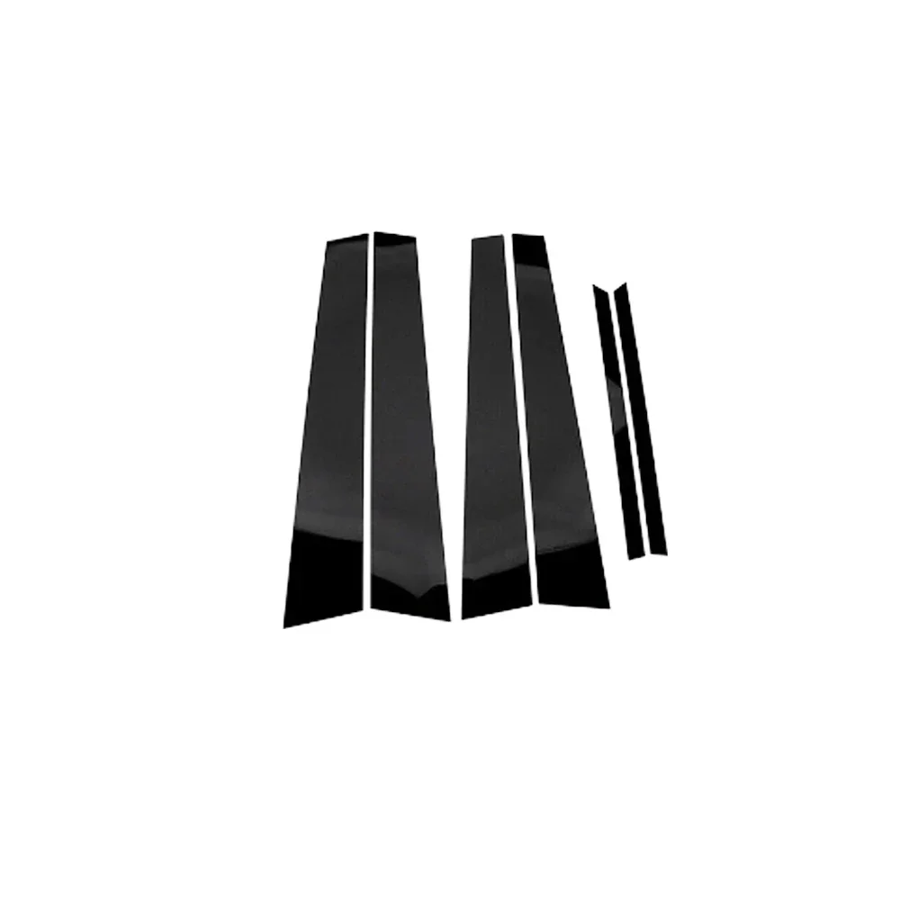 Gloss Black Door Side Trim Pillar Post Fit For Honda CR-V CRV 2 RD 2002 2003 2004 -2006 Window Drcoration Sticker Accessories