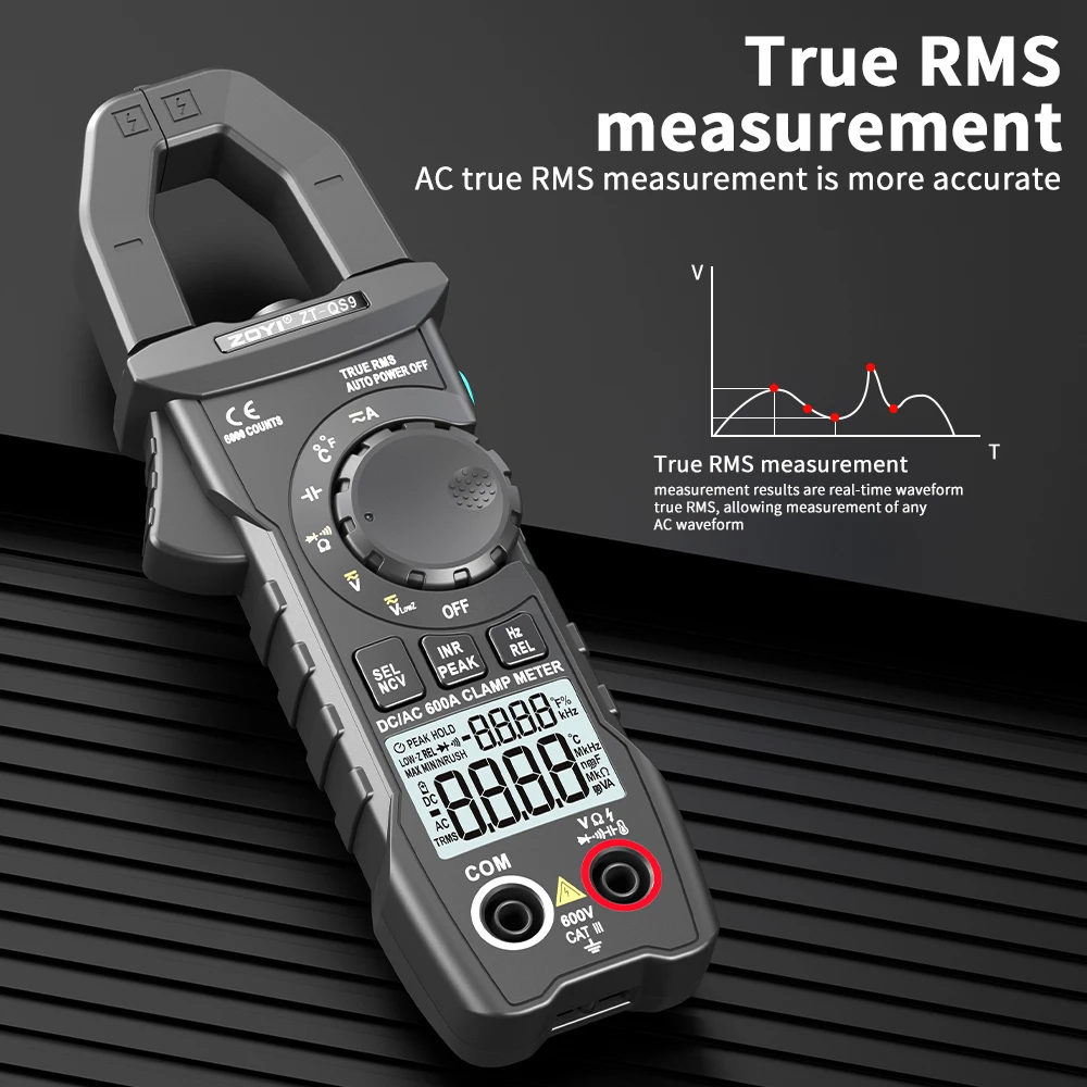 Zoyi Qs9 Clamp Amme…