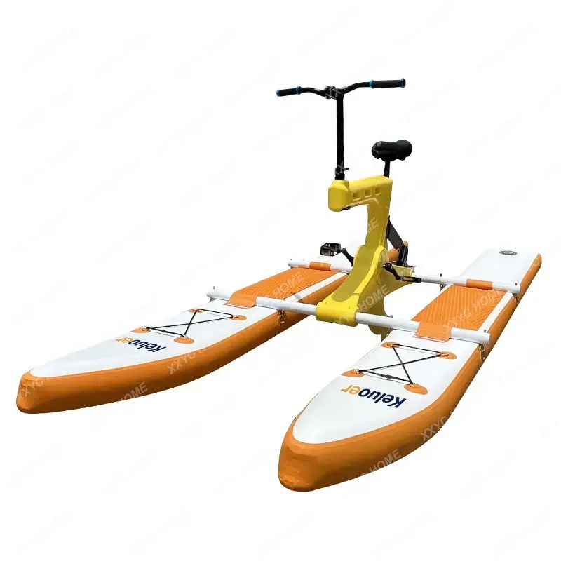 Sup Water Bike Single Inflatable Float Bicycle Scenic Spot Cruise Sightseeing Pedal Boat bycycle for men