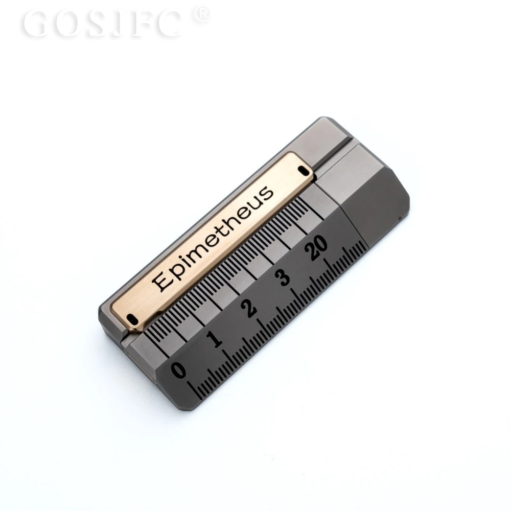 WANWUEDC & ROGUE Lineal Mechanische Push Slider EDC Werkzeuge Stress Büro Gadgets Escritorio Autismus Spielzeug