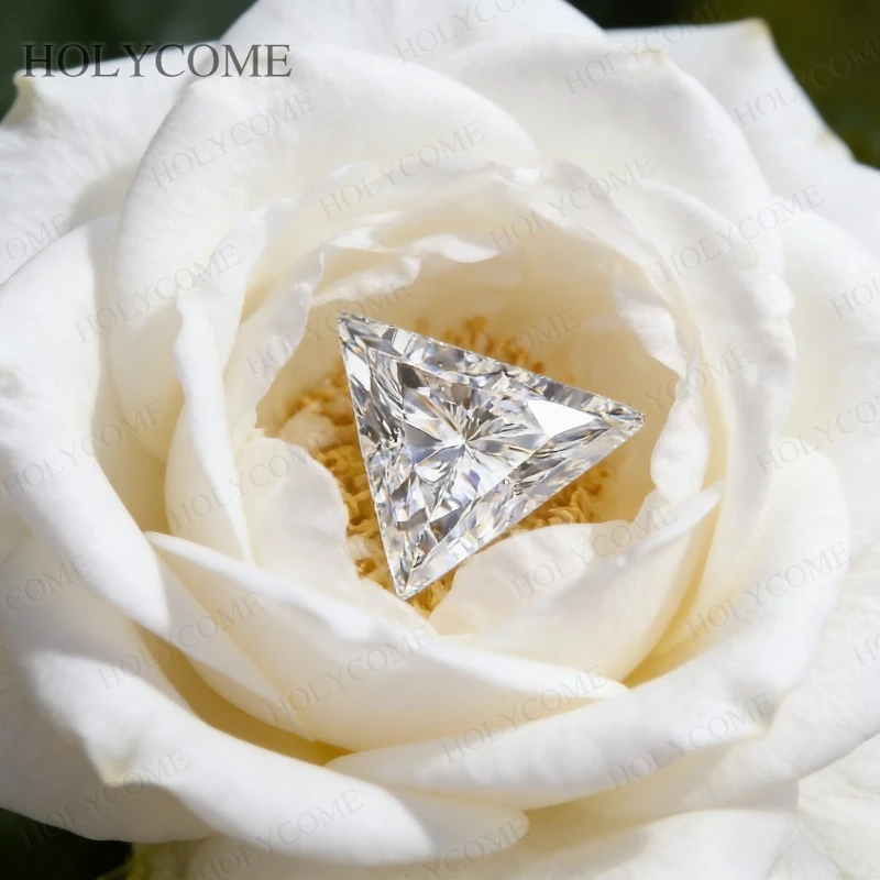 

Lab Diamond 1.09-1.10CT Triangle Cut E/F Color VS1 With IGI CVD HPHT Loose Stone Beads For Women Luxury Jewelry Design Materials