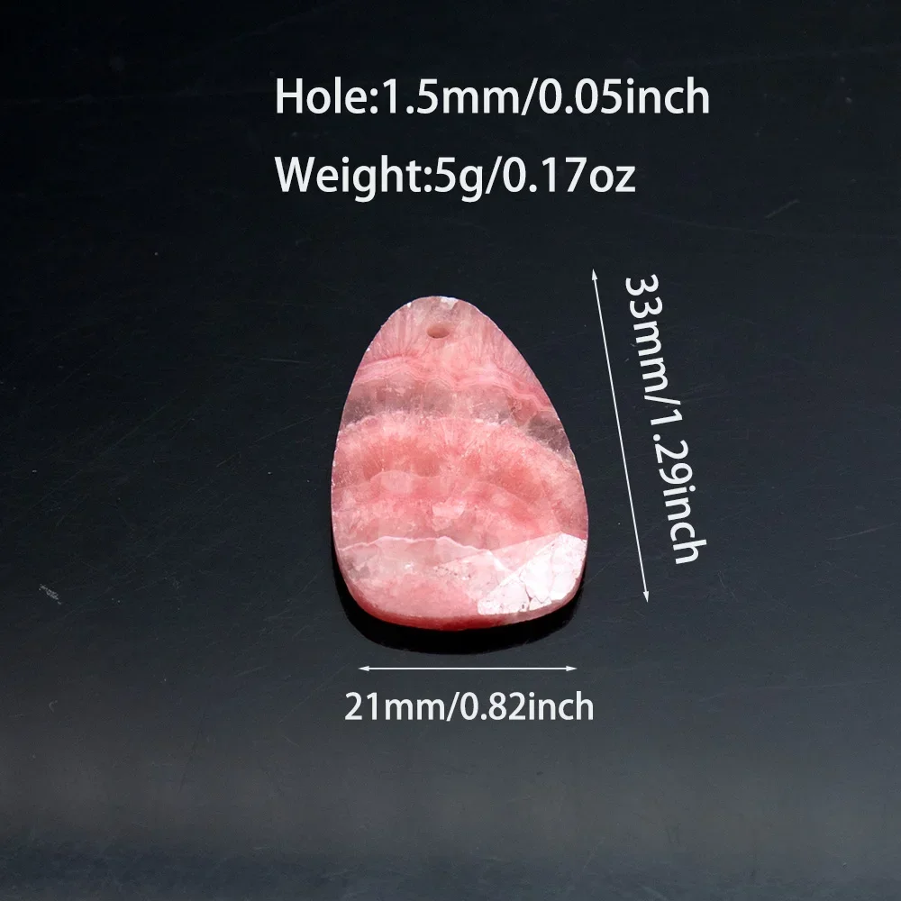 1 قطعة 21x33 مللي متر قطرة الماء عالية الجودة الطبيعية شبه حجر كريم المعلقات قطع الأوجه لصنع عقد دي اي واي مجوهرات اكسسوارات #6