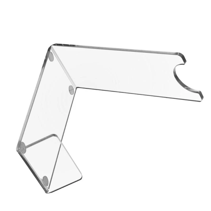 Display luz Stand Desktop acrílico Decorativo Display Solder para coleções espadas luz