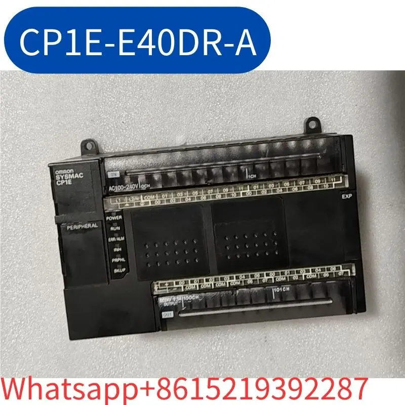 

CP1E-E40DR-A PLC second-hand Test OK