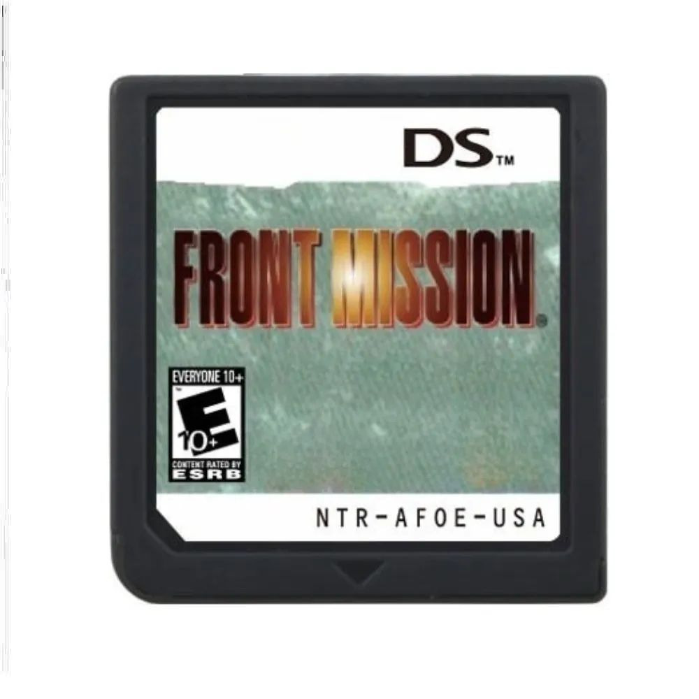 NDS Game Cassette,The World Ends，Shadow Dragon，Covenant of The Plume，Infestation， Multilingual Game Cartridge