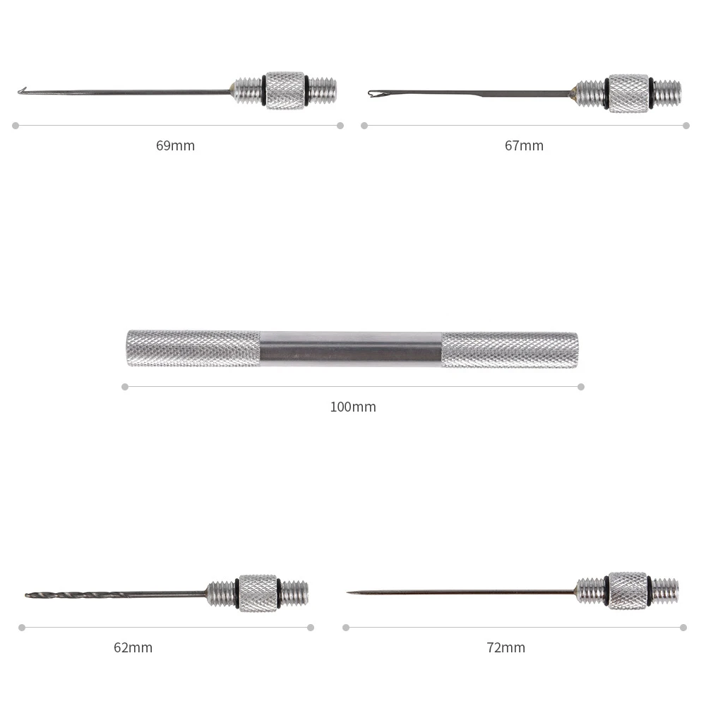 Thread 1mm Needle Diameter Dial Test Indicator Contact Point 40mm Length Measuring & Gauging Tools